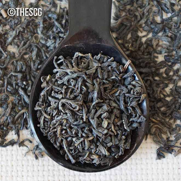SEA OF JADE: Chun-Mee green tea