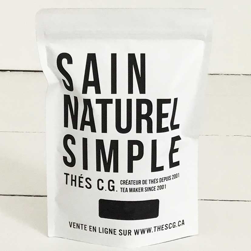 SAC REFERMABLE THÉ EN FEUILLES 200 G - THÉS CG