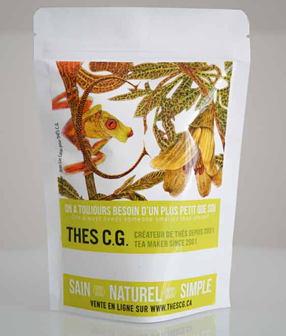 sac 50 g thé du Loch Ness PAR THÉS CG